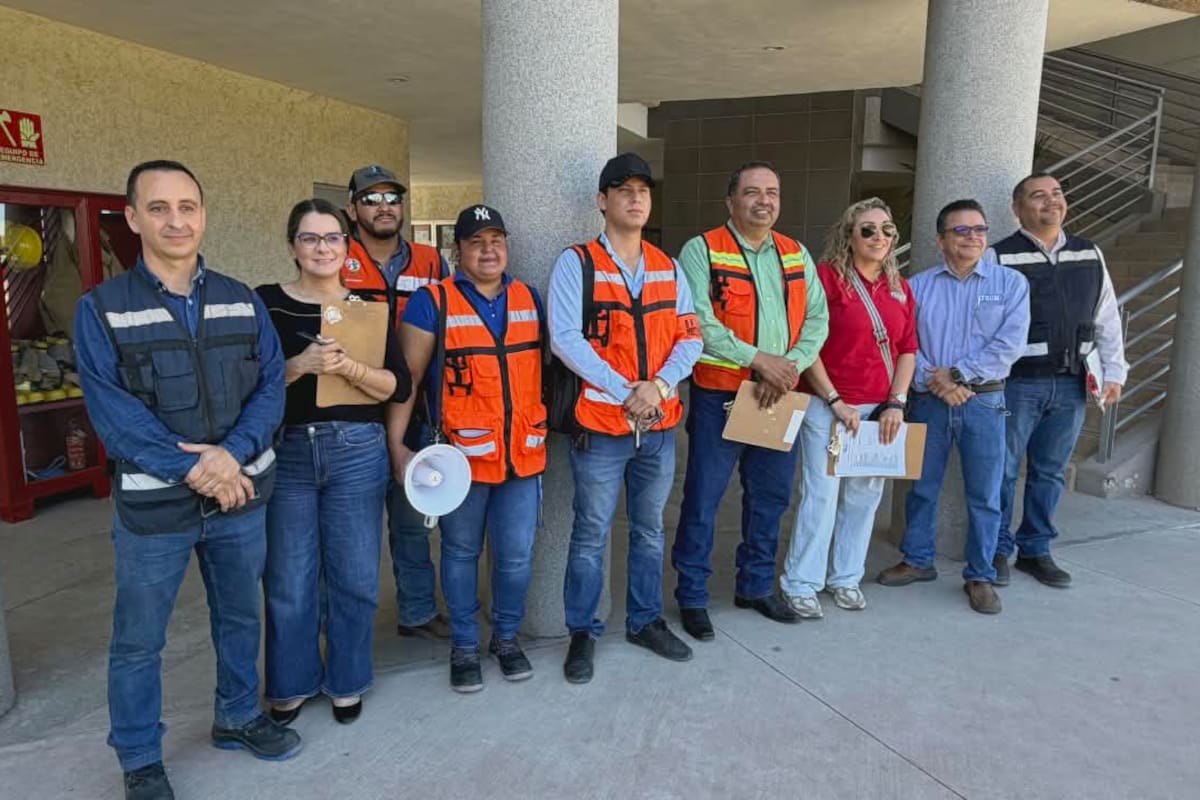 Itson participa en el primer Simulacro Nacional del año en sus seis campus