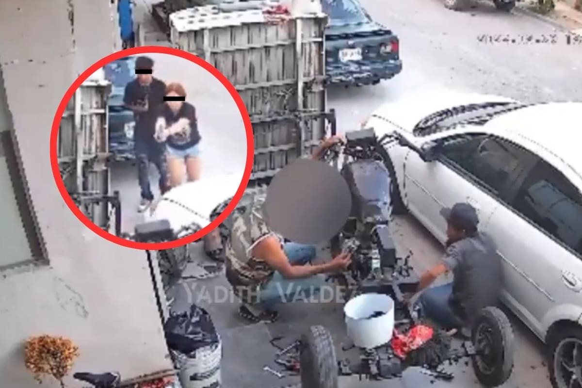 Mujer dispara a sangre fría y asesina a un mecánico en Escobedo, Nuevo León; video capta el crimen