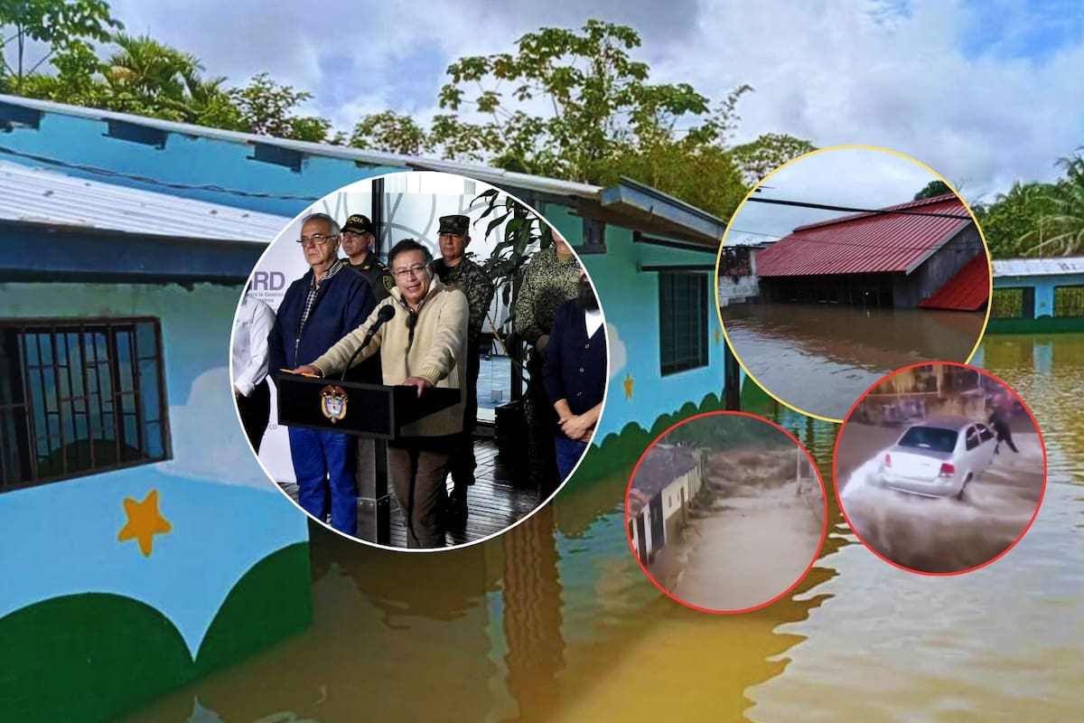 Fenómeno “La Niña” deja lluvias con devastaciones que afectan a casi 50 mil familias en Colombia; Petro declara estado de desastre en todo el país