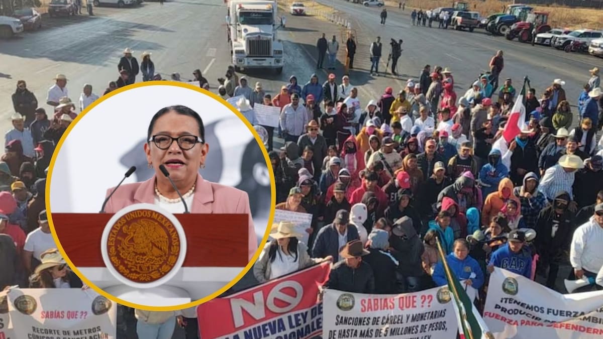 Segob señala intereses políticos ante bloqueos de transportistas y productores; asegura que “no hay motivo para movilizaciones, diálogo está abierto”