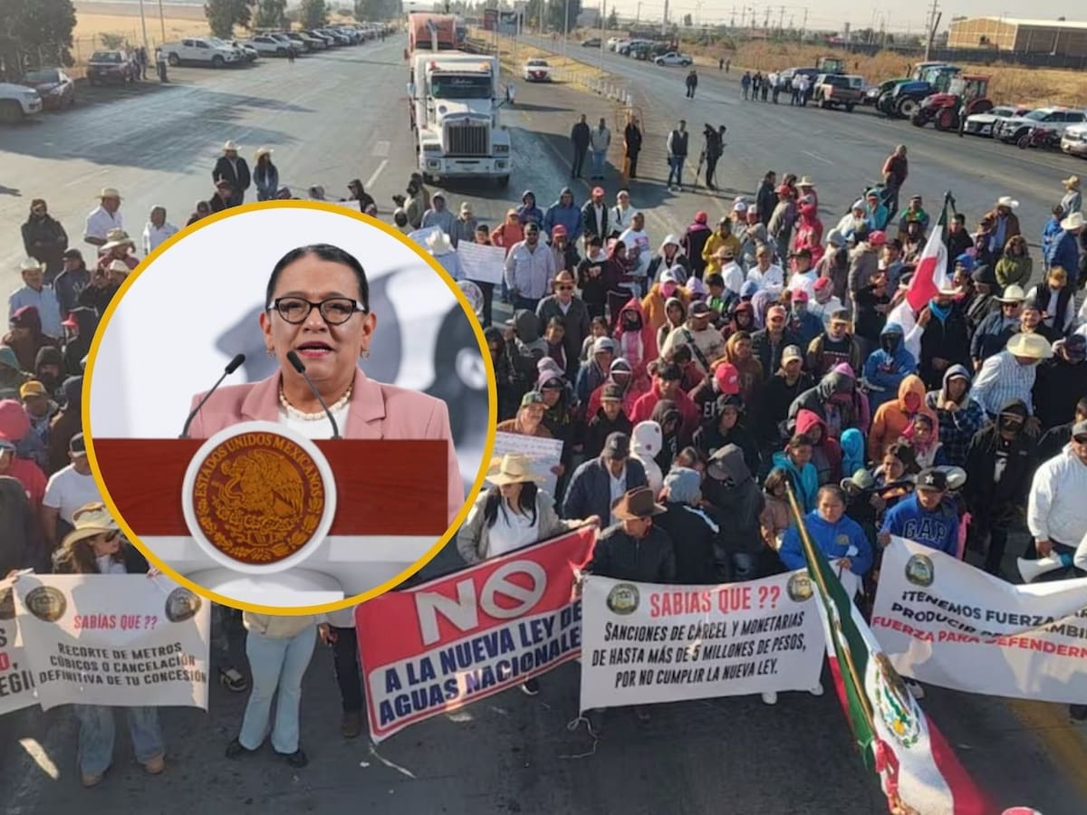 Segob identifica intereses políticos en bloqueos de transportistas y productores; afirma que “no hay motivo para movilizaciones”. | Crédito: El Universal/Banco digital GH