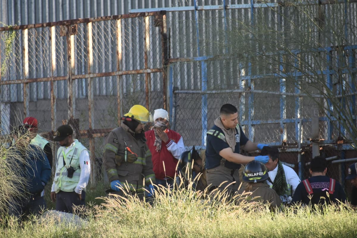 Los heridos fueron trasladados a una clínica del IMSS para recibir atención médica.