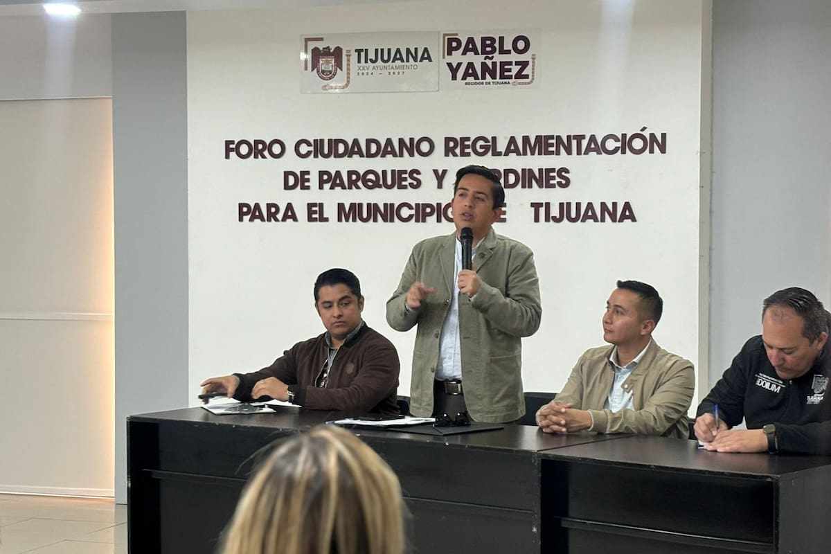 Realizan foro ciudadano sobre la reglamentación de parques y jardines en Tijuana