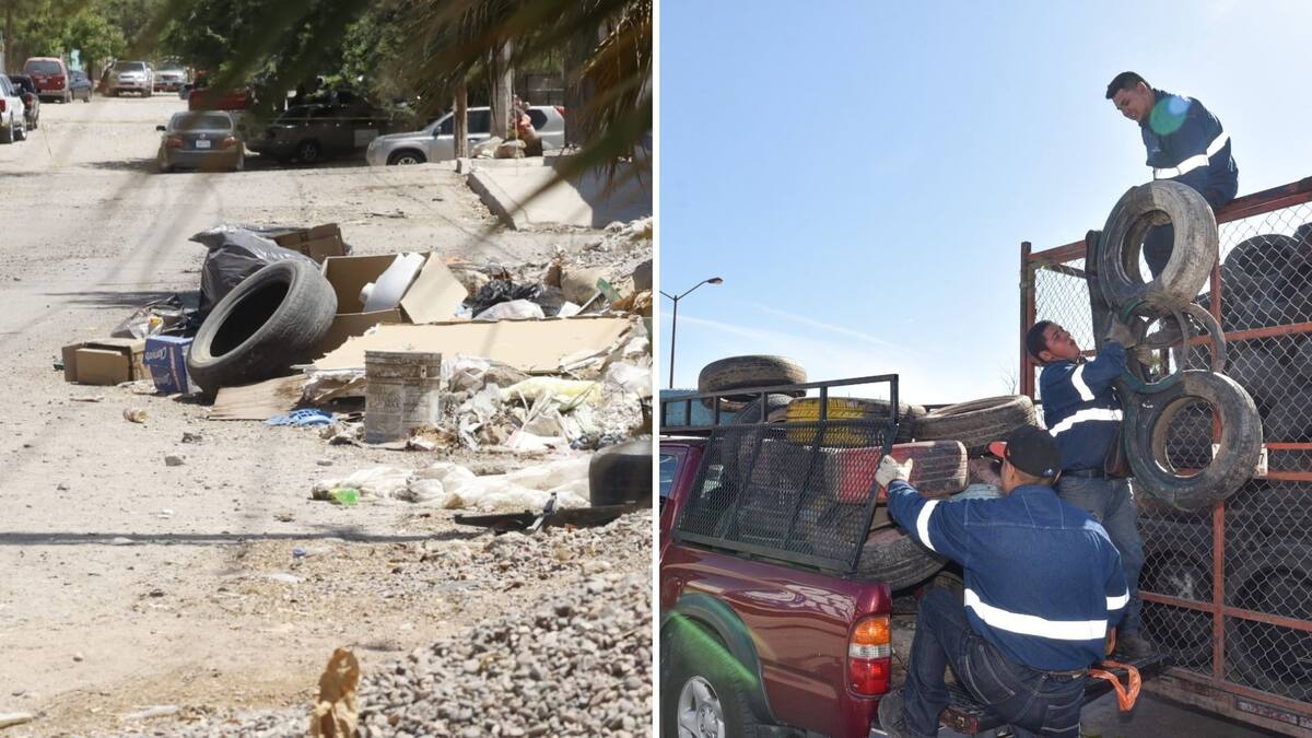 Quema de llantas por falta de recolección formal afecta salud y medio ambiente en Hermosillo