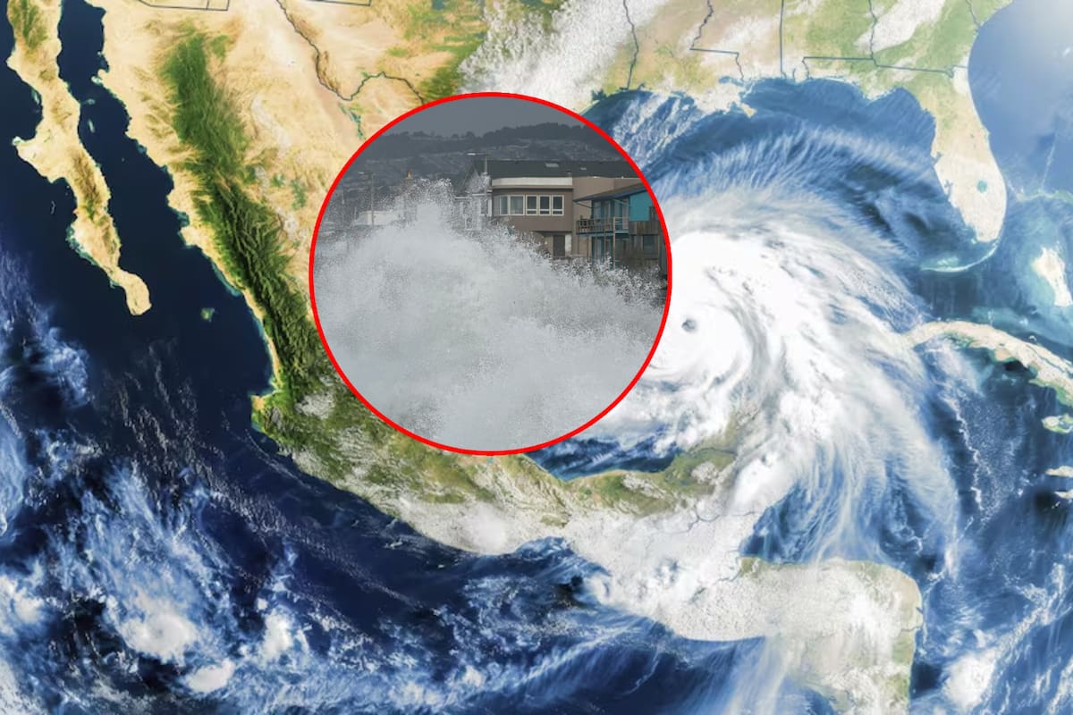 Tormenta Raymond pega al Norte de México; crecerá oleaje y seguirán las lluvias en todo el País