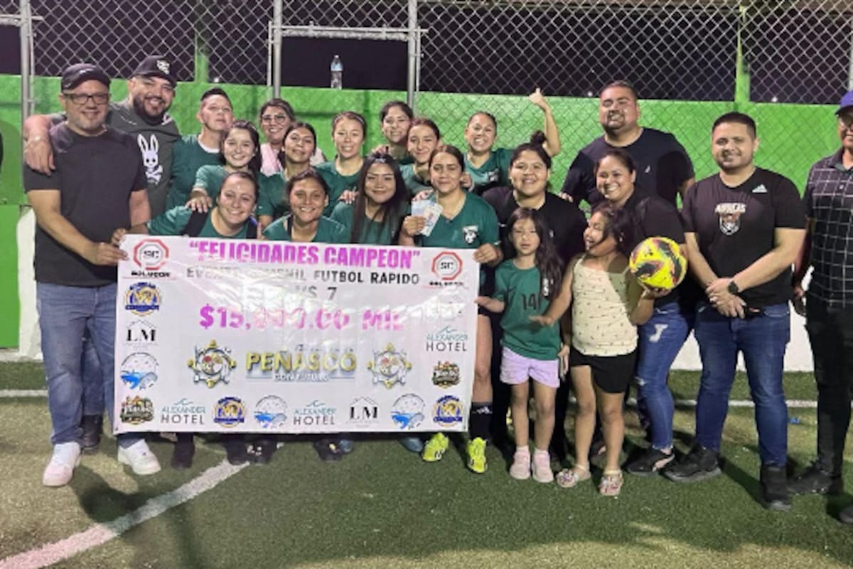 Equipo cachanilla Piguamas conquista la Copa Pascua femenil