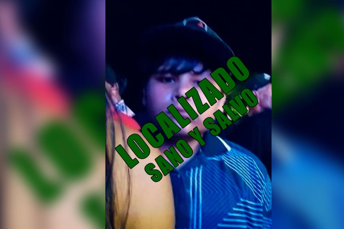 FGJES localiza con vida y en buen estado a menor reportado como desaparecido en Ciudad Obregón