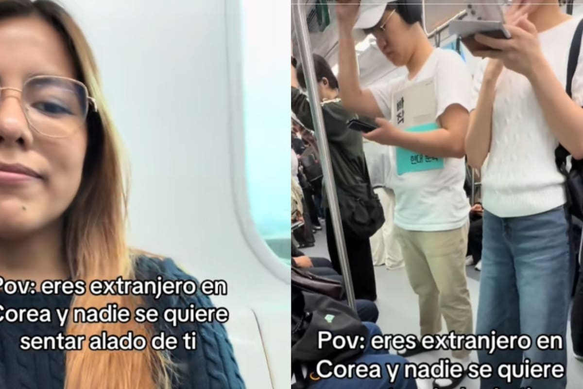 “El metro iba lleno”: Mujer extranjera que nadie en Correa se quiere sentar con ella