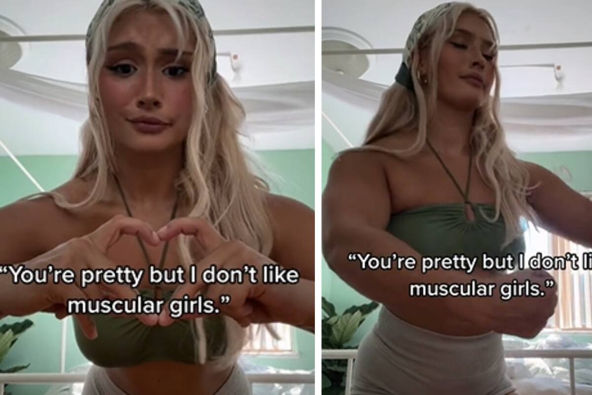 VIRAL: Chica musculosa revela que muchos hombres se niegan a salir con ella por su aspecto