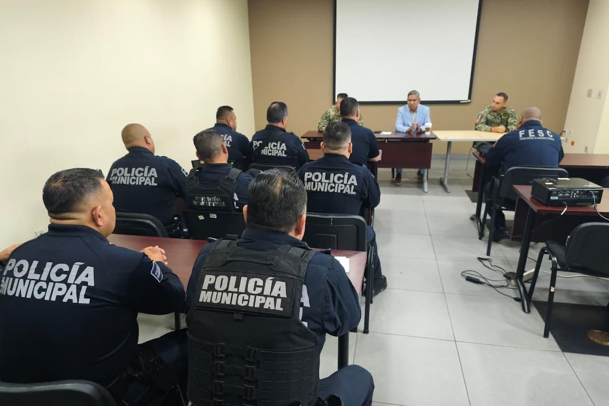 Blindan coordinación policial en BC; afinan estrategia contra grupos delictivos