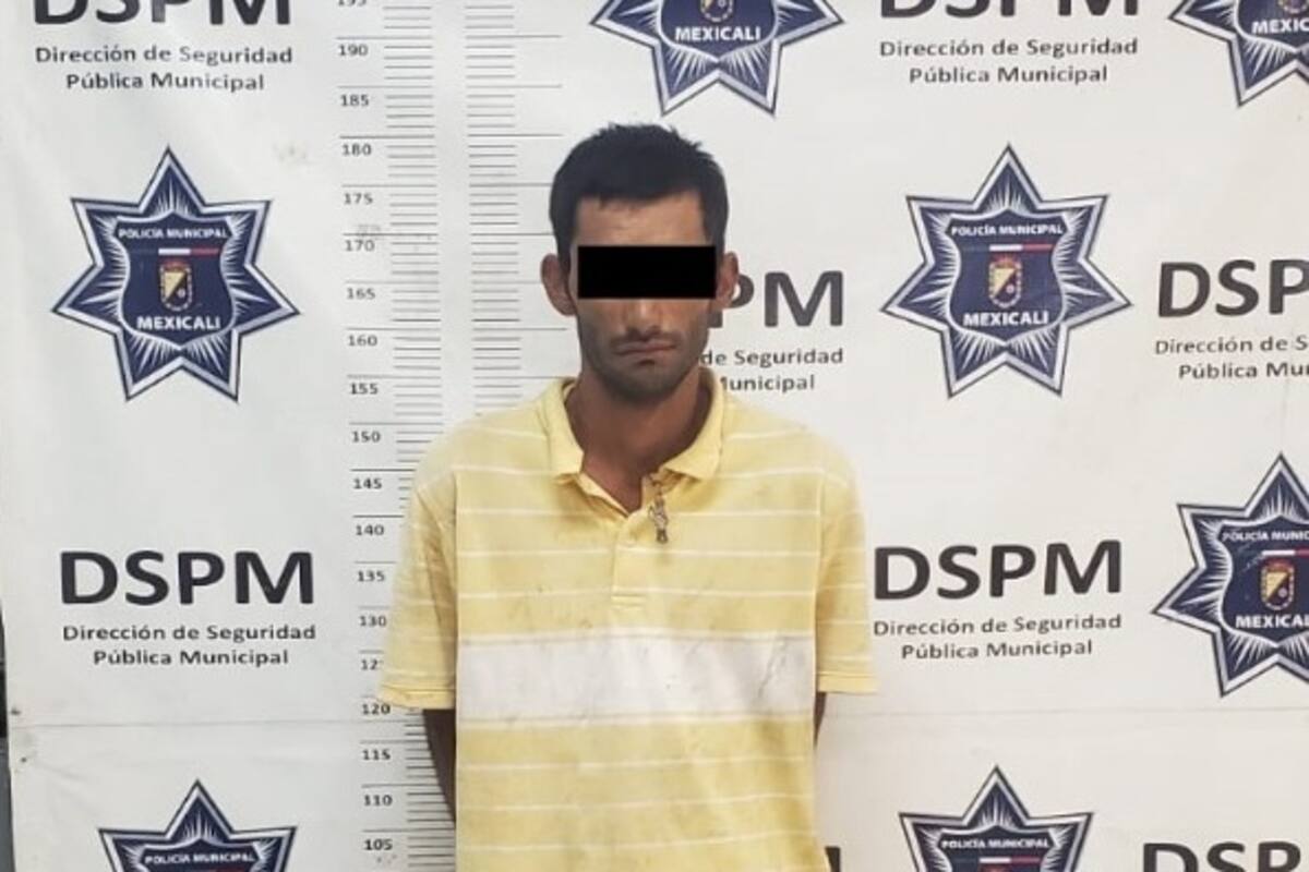 Detienen a sujeto por portación de arma de fuego en la colonia Hidalgo