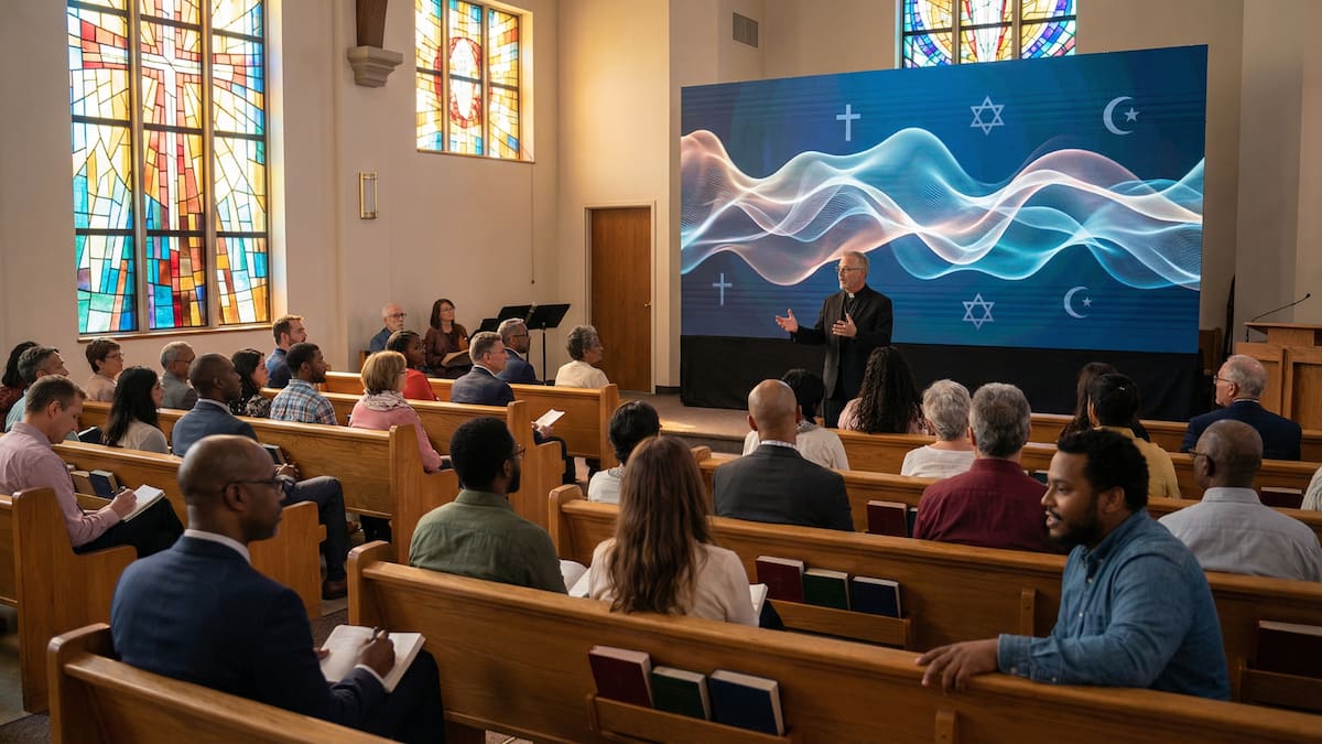 Líderes religiosos y fieles integran inteligencia artificial para escribir sermones y simular conversaciones con figuras divinas mientras académicos advierten riesgos éticos, doctrinales y psicológicos que podrían transformar la práctica espiritual en todo el mundo