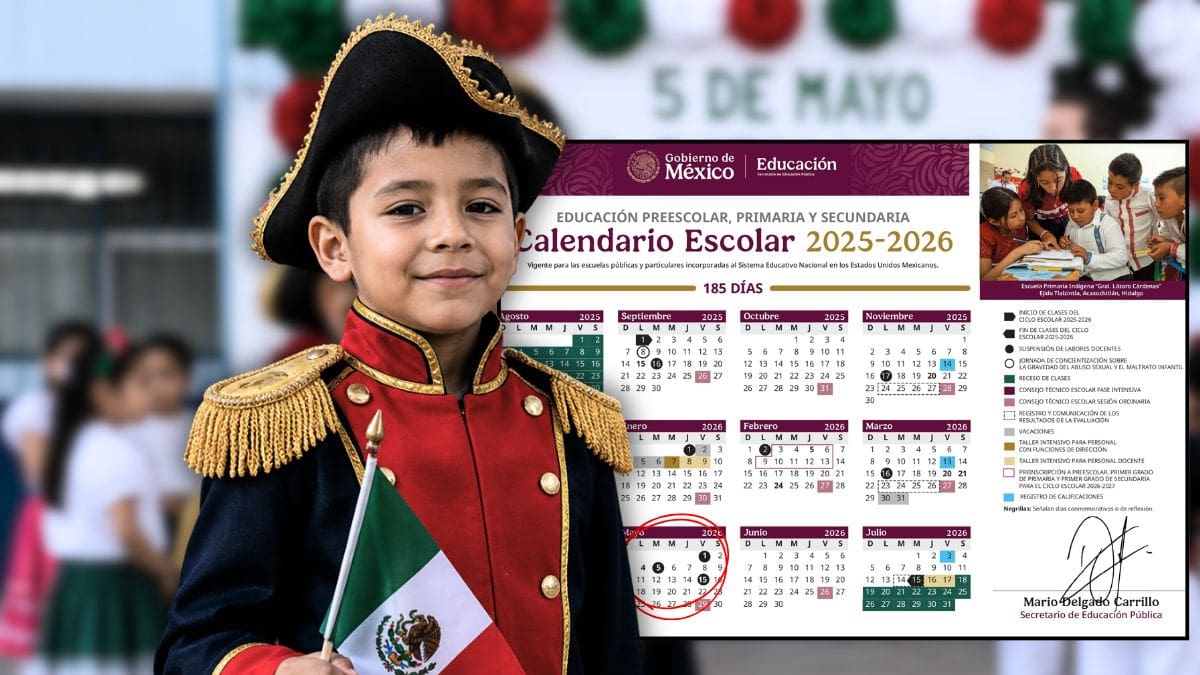 ¿Se recorre o no? Conmemoración de la Batalla de Puebla dejará sin clases a estudiantes los primeros días de mayo; esto dice el calendario oficial de la SEP