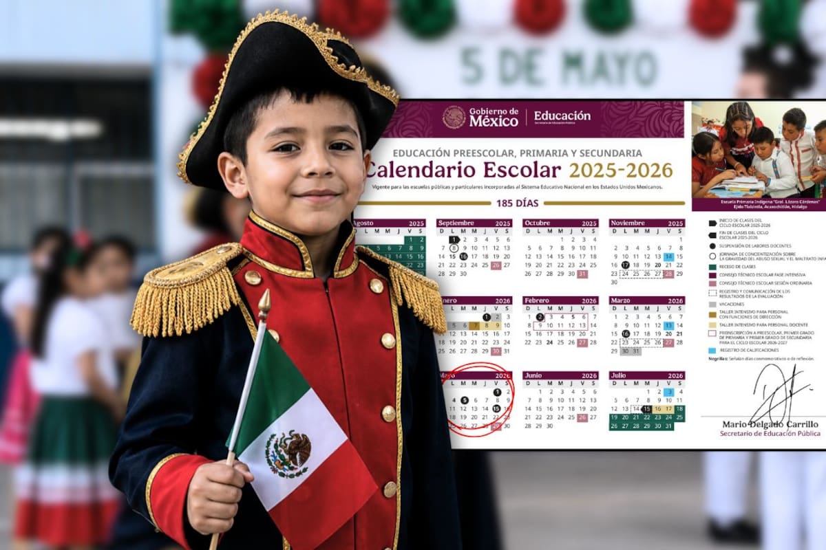¿Se recorre o no? Conmemoración de la Batalla de Puebla dejará sin clases a estudiantes los primeros días de mayo; esto dice el calendario oficial de la SEP