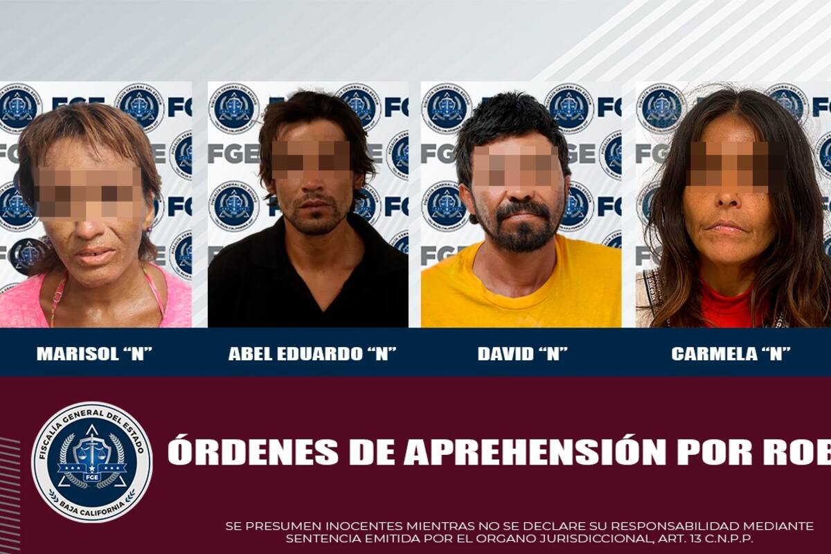 Arresta la FGE a 5 prófugos de robo
