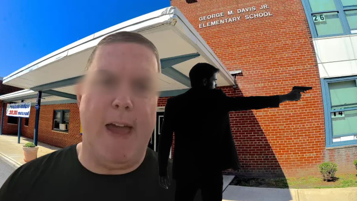 Exprofesor de secundaria fue despedido y después envió correos donde amenazaba con acudir armado a la escuela; luego publicó una serie de videos en YouTube contra autoridades y policías