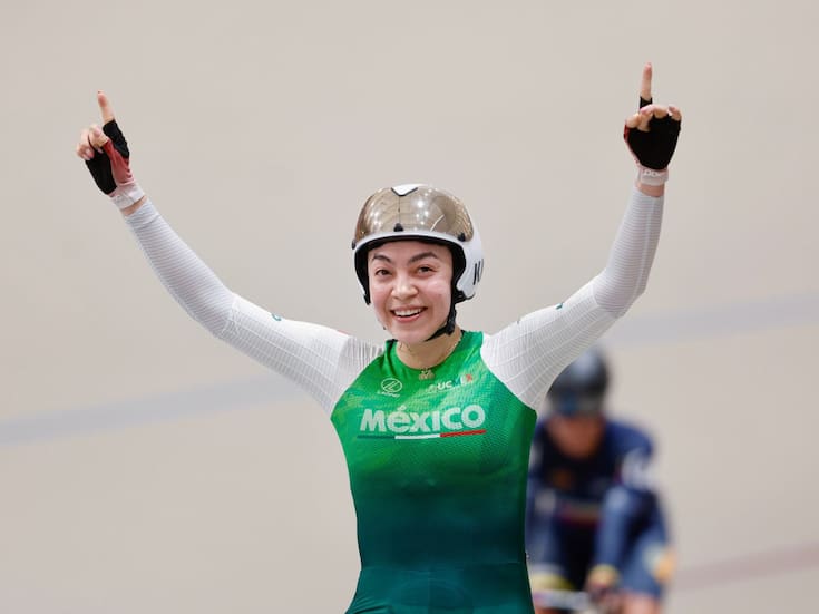 Yareli Acevedo gana la medalla de oro en la prueba de eliminación de la Copa del Mundo de ciclismo de pista disputada en Perth, Australia