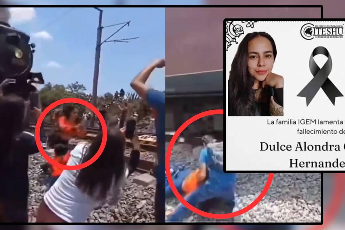 Identifican a mujer que murió al ser golpeada por locomotora “La Emperatriz” al intentar tomarse selfie en Hidalgo