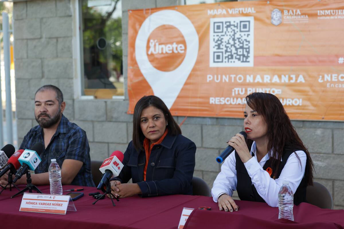 Alrededor de 50 mujeres han solicitado los servicios de auxilio de Puntos Naranja en BC