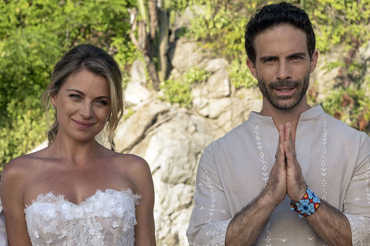 Ludwika Paleta y Osvaldo Benavides estrenan en cines “Noche de bodas”