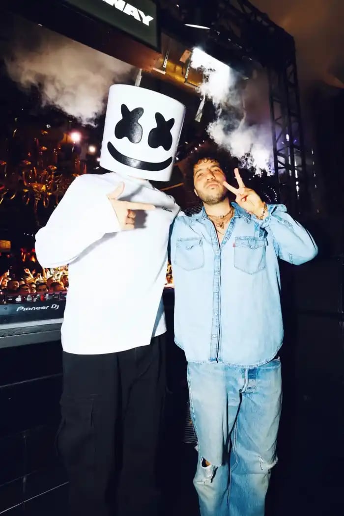 Marshmello y Benny Blanco.