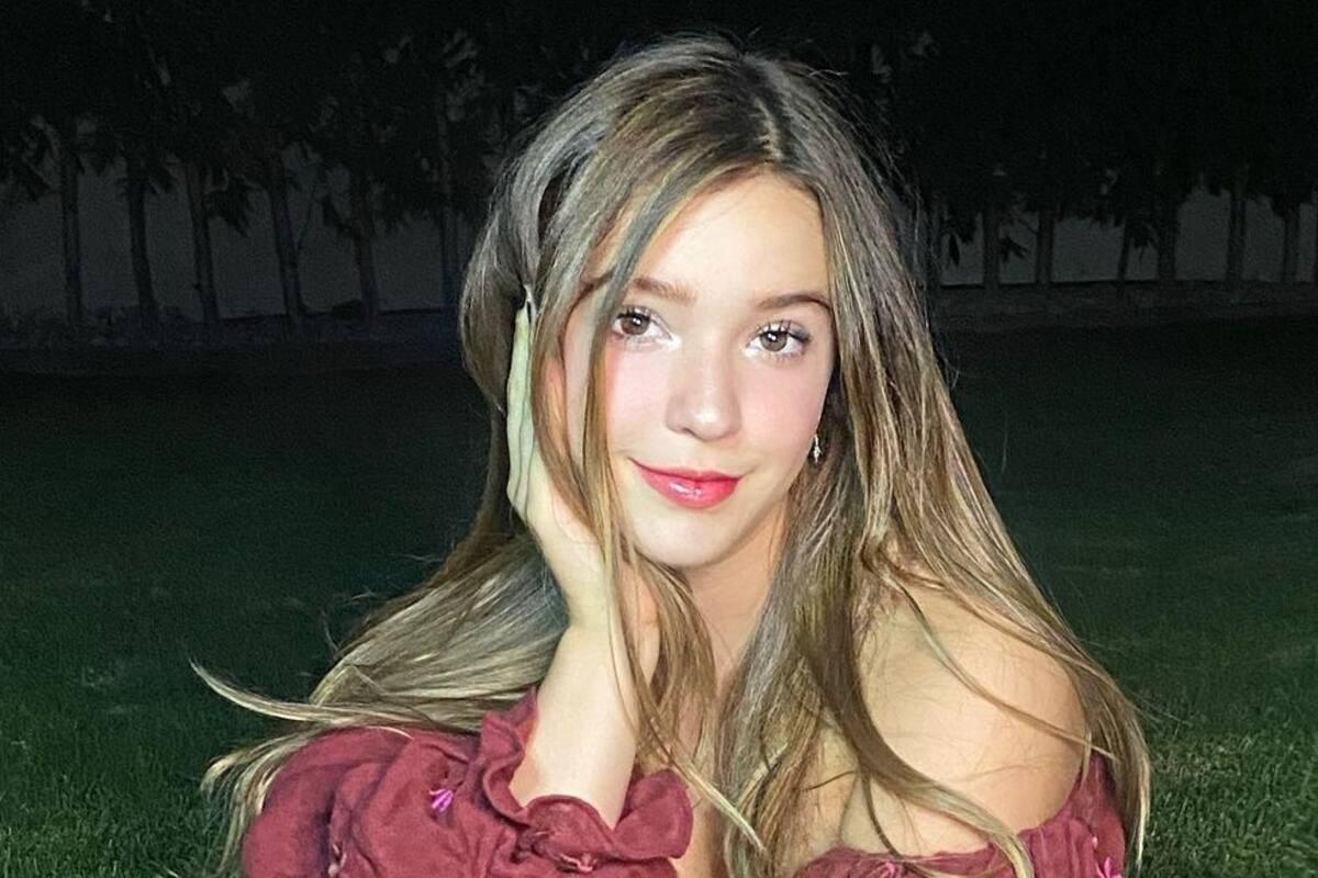 Andrea Legarreta y Erik Rubín reaccionan al extremo cambio de look de su hija Mía
