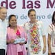 Claudia Sheinbaum y Alfonso Durazo hacen entrega en Cajeme de pensiones del Bienestar para mujeres de 60 a 64 años