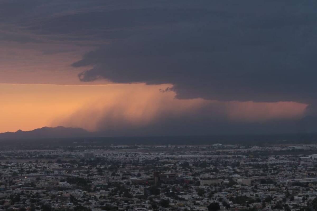 Clima en Sonora: Pronóstico de lluvias desde hoy miércoles hasta el sábado 25 de septiembre en el Estado
