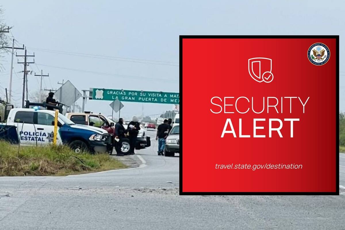 EU activa ALERTA NIVEL 4 en Tamaulipas por tiroteos “frecuentes”, artefactos explosivos y más violencia