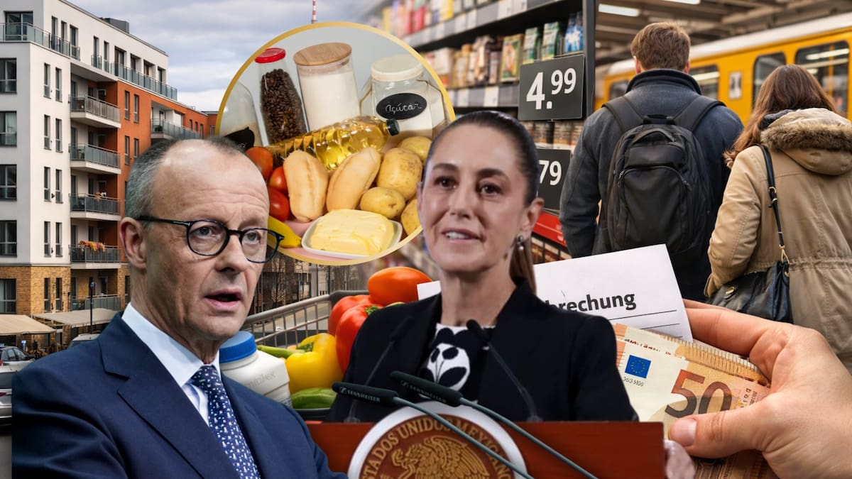 Mientras México presume cuánto rinde el salario mínimo en tortilla, huevo y carne, en Alemania el sueldo es más alto, pero la renta, los impuestos y el costo de vida reducen el poder adquisitivo real