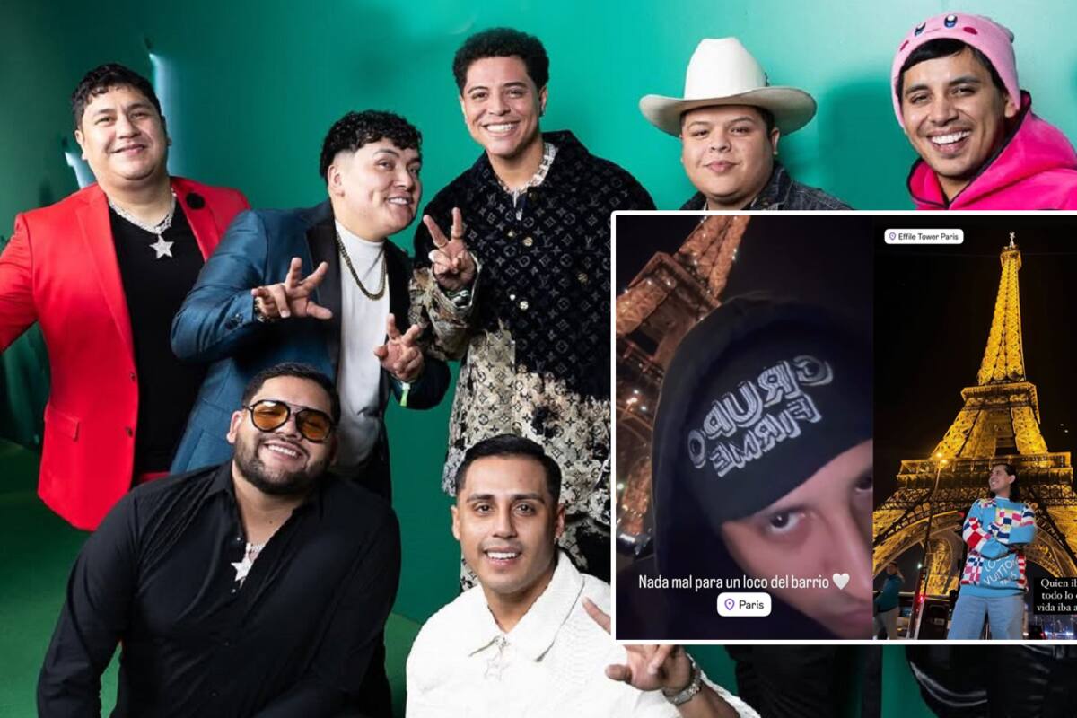 Grupo Firme anda en París