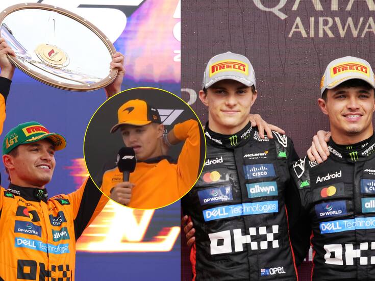 ¿Lando Norris le pedirá a su compañero de McLaren, Oscar Piastri, que le ceda su lugar para ser campeón de la Fórmula 1 en el Gran Premio de Abu Dhabi?