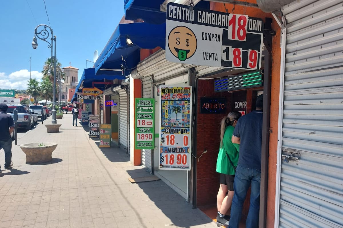 Recupera terreno peso ante dólar en Nogales