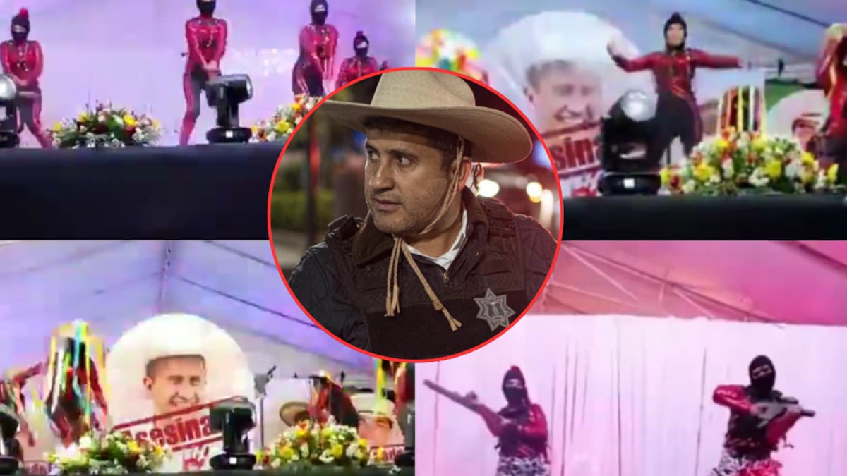 Anuncian sanciones en Michoacán por apología del delito tras caso de baile en bachillerato donde alumnos usaron armas de utilería e imágenes de Carlos Manzo