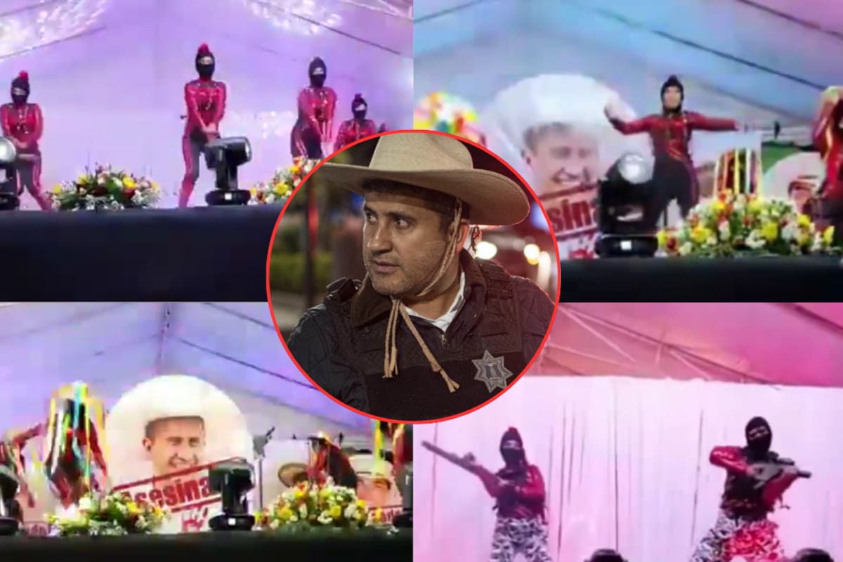 Anuncian sanciones en Michoacán por apología del delito tras caso de baile en bachillerato donde alumnos usaron armas de utilería e imágenes de Carlos Manzo