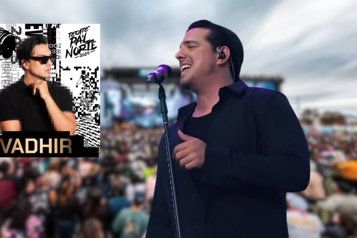 Vadhir Derbez desata críticas tras presentarse en el Tecate Pal’ Norte
