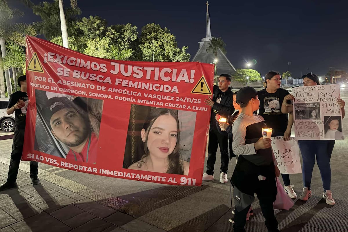 Familiares de Lourdes Angélica marchan para exigir justicia y la captura del responsable de su feminicidio