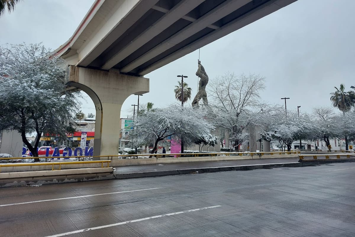 Alerta en Nogales ante posible nevada y temperaturas bajo cero por la entrada de un nuevo frente frío a Sonora