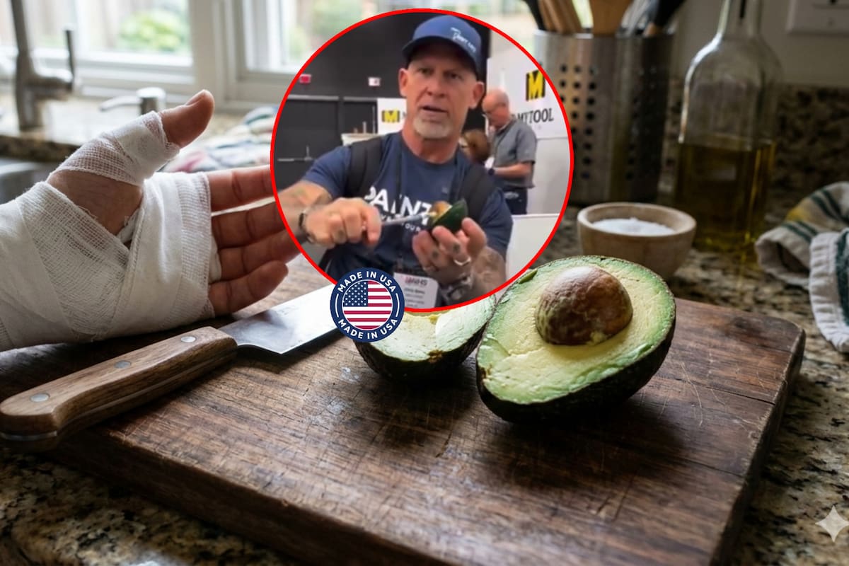 Tras años sufriendo accidentes al cortar aguacates, estadounidenses ‘innovan’ con pinzas para sacarle los huesos