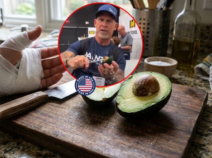 Tras años sufriendo accidentes al cortar aguacates, estadounidenses ‘innovan’ con pinzas para sacarle los huesos