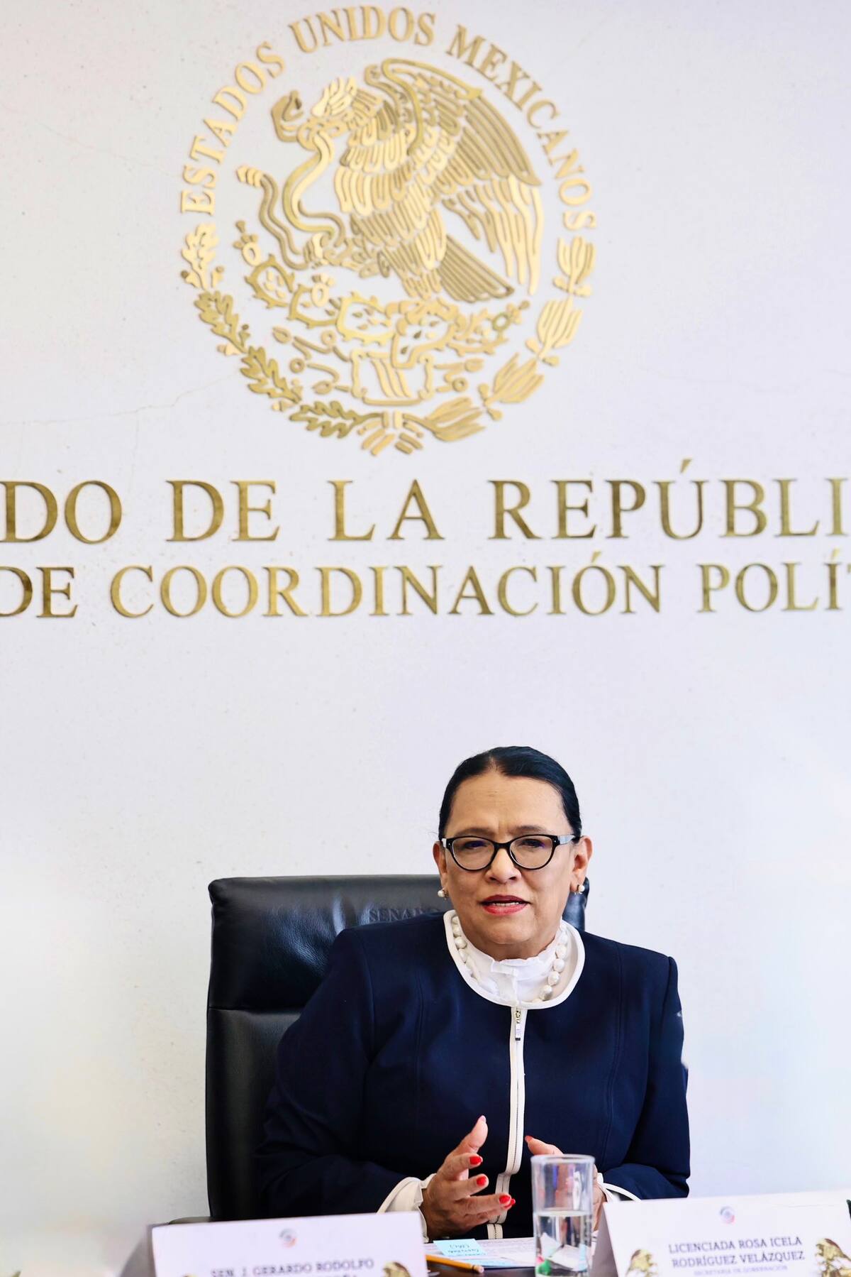 México rechaza ser tercer país seguro ante posibles deportaciones de migrantes. / Rosa Icela Rodríguez a través de X.