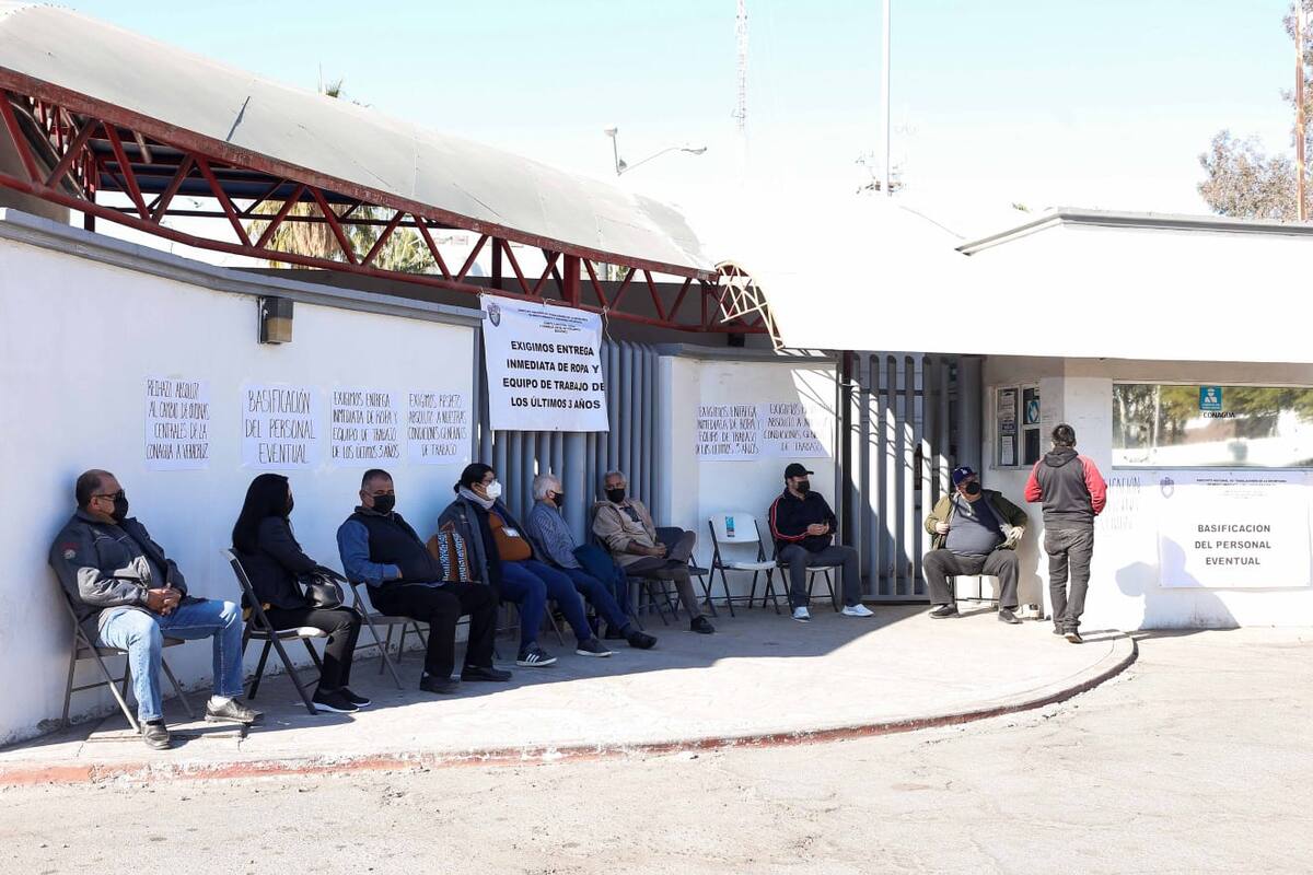 Trabajadores de Conagua en Mexicali se unen al paro laboral