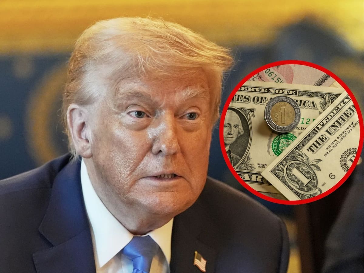 Dólar vs Peso mexicano: ¿En cuánto se cotiza hoy el tipo de cambio? | Crédito: AP/Canva