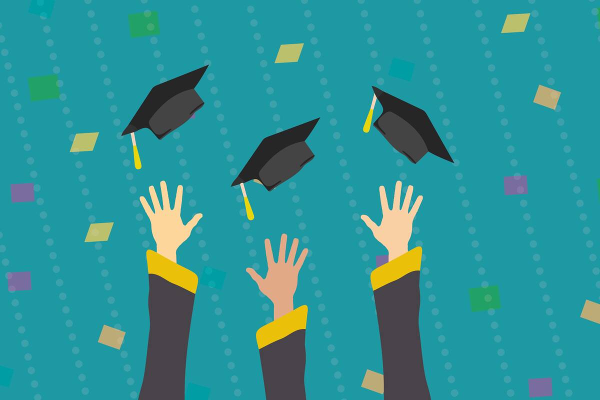 No pudo asistir a su graduación, pero sus amigos lo llevaron