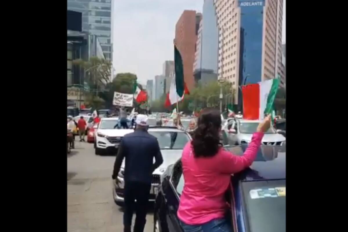 Felipe Calderón manda mensaje de apoya a grupo Frenaaa que protesta contra AMLO