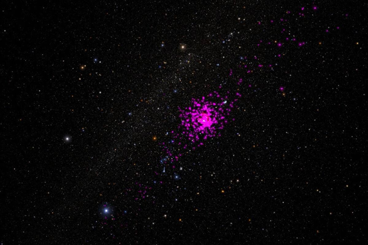 Fuerza invisible desgarra el cúmulo de estrellas más cercano a la Tierra