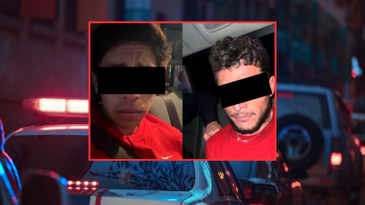 FGJES detiene a dos sujetos con vehículo robado, arma de fuego y droga tras agresión a autoridades en Magdalena de Kino