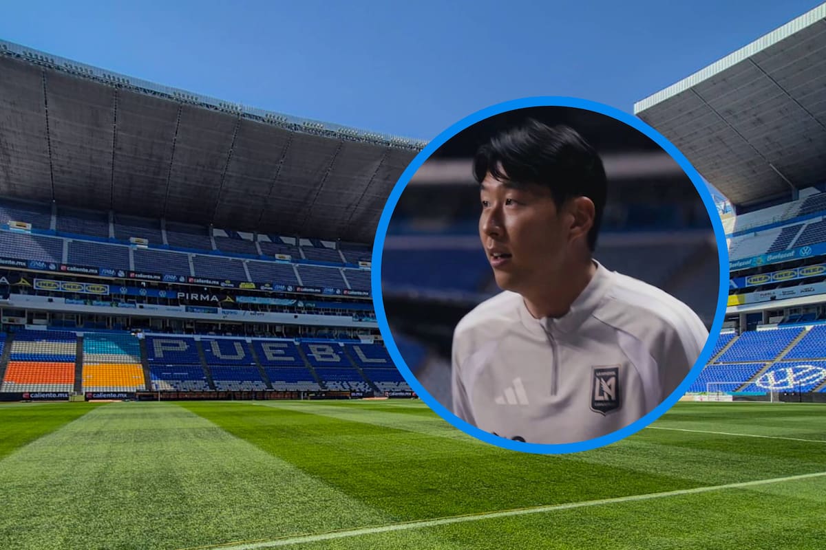 VIDEO: Son Heung-min se hace viral tras reaccionar por primera vez al Estadio Cuauhtémoc previo al juego de Concacaf