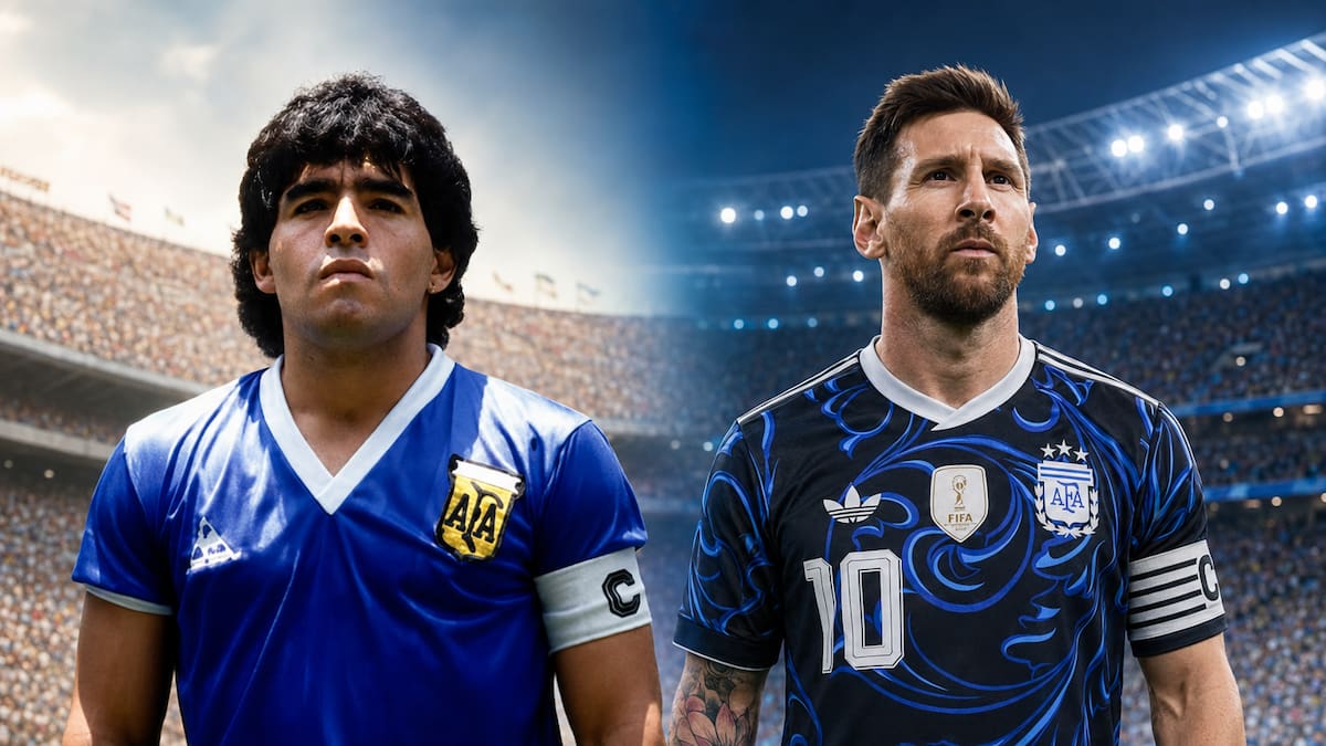 Lionel Messi y Argentina vuelven a vestir de azul ante Inglaterra en la semifinal del Mundial 2026, 40 años después: la historia de cómo la Albiceleste se quedó sin camisetas en México 86, compró jerseys piratas en Tepito y Maradona anotó La Mano de Dios y El Gol del Siglo en un partido marcado por las Islas Malvinas