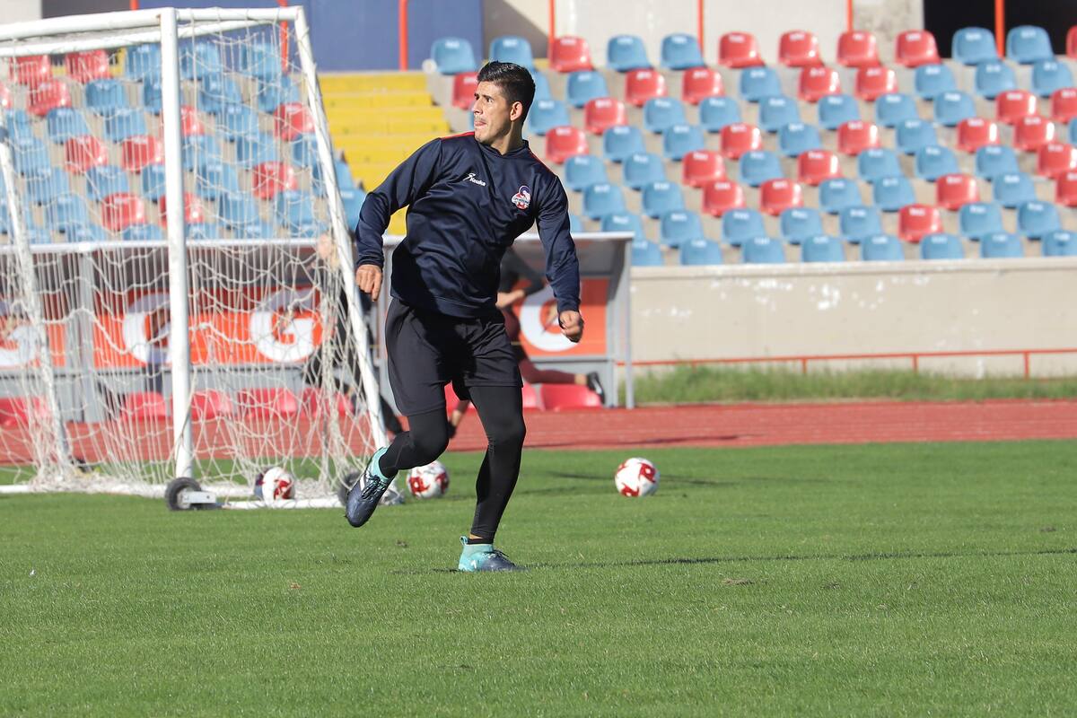 Barraza ansía volver a la cancha